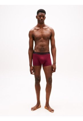 Pack Negro De 3 Calzoncillos Bóxer Essential Con Logo Tommy Hilfiger