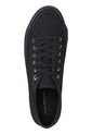 Tenis Negro De Cordones Con Plataforma Tommy Hilfiger de Tommy Hilfiger