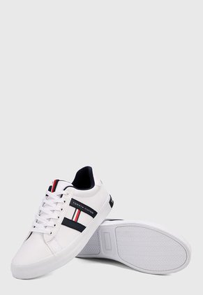Tenis Blanco-Azul-Rojo Tommy Hilfiger