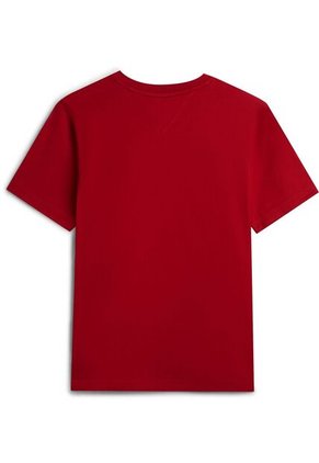 Camiseta Roja De Cuello En V Tommy Hilfiger