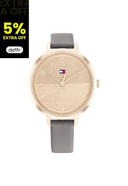 Reloj Tommy Hilfiger Modelo 1782619 Gris Mujer