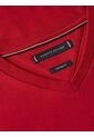 Camiseta Roja De Cuello En V Tommy Hilfiger de Tommy Hilfiger