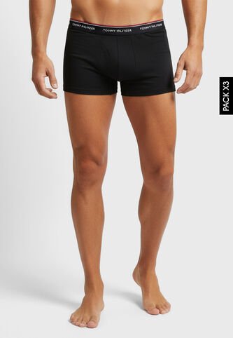 Bóxer Trío TOMMY HILFIGER Negro Tommy Hilfiger
