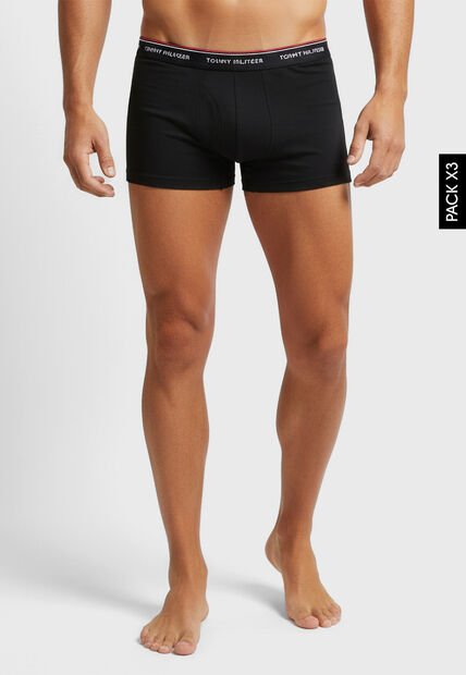 Bóxer Trío TOMMY HILFIGER Negro