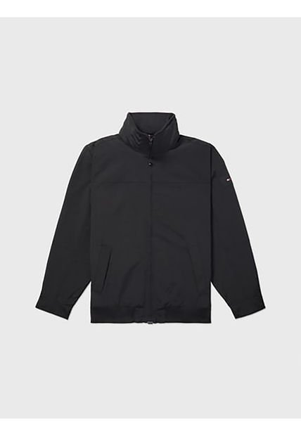 Chaqueta Regatta Con Logo En La Manga Hombre Negro Tommy Hilfiger