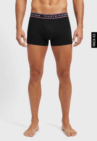 Bóxer Trío TOMMY HILFIGER Negro Tommy Hilfiger