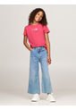Camiseta Niña Rosa Con Logo Nyc Tommy Hilfiger de Tommy Hilfiger