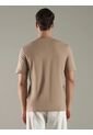 Camiseta Beige De Cuello Redondo Con Logo Gráfico Tommy Hilfiger de Tommy Hilfiger