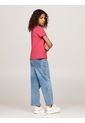 Camiseta Niña Rosa Con Logo Nyc Tommy Hilfiger de Tommy Hilfiger