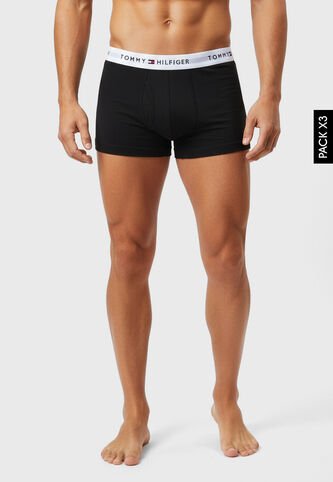 Bóxer Trío TOMMY HILFIGER Negro Tommy Hilfiger
