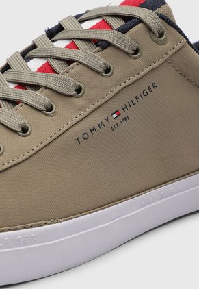 Tenis Casual Tommy Hilfiger Verde Oliva