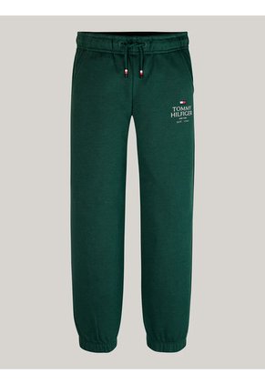 Joggers Verde Niño Verde Con Logo Gráfico Tommy Hilfiger
