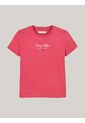 Camiseta Niña Rosa Con Logo Nyc Tommy Hilfiger de Tommy Hilfiger