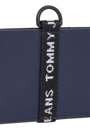 Tarjetero Azul Con Logo Para Hombre Tommy Hilfiger