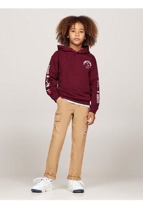 Pantalón Niño Beige Cargo Pull On Tommy Hilfiger