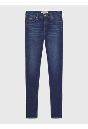 Jeans Nora Ceñidos De Talle Medio Mujer Azul Tommy Hilfiger