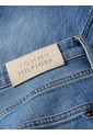 Jeans Ajustados Y Desteñidos De Talle Alto Mujer Azul Tommy Hilfiger de Tommy Hilfiger