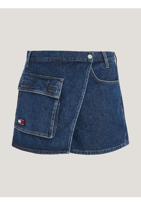 Falda Short De Jeans De Estilo Funcional Para Mujer Tommy Jeans