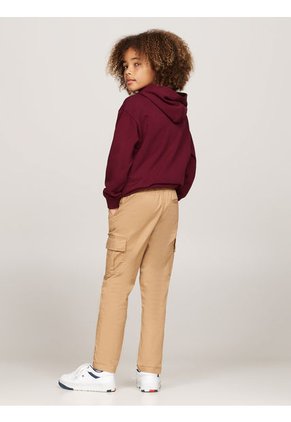 Pantalón Niño Beige Cargo Pull On Tommy Hilfiger