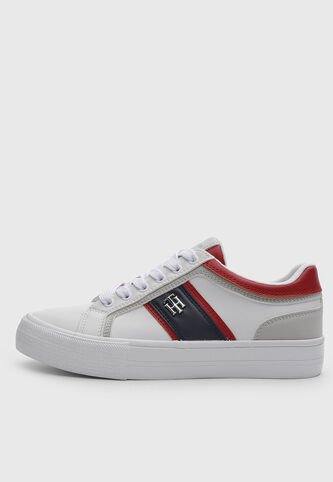 Tenis Lifestyle Tommy Hilfiger Rlyne Blanco Tommy Hilfiger
