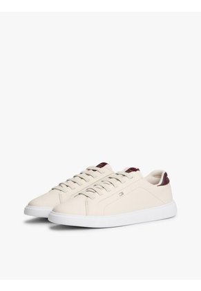Tenis Beige Court Light Weight Tommy Hilfiger