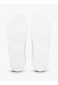 Tenis Blanco De Cuero Con Mezcla De Texturas Tommy Hilfiger de Tommy Hilfiger