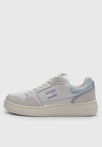 Tenis Lifestyle Tommy Hilfiger Gris Claro Tommy Hilfiger
