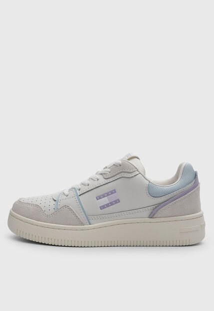 Tenis Lifestyle Tommy Hilfiger Gris Claro