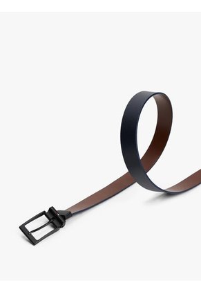 Cinturón Marrón Reversible De 3.5 Tommy Hilfiger