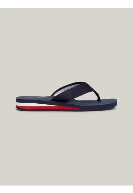 Sandalias Multicolor Signature Con Cuña Tommy Hilfiger