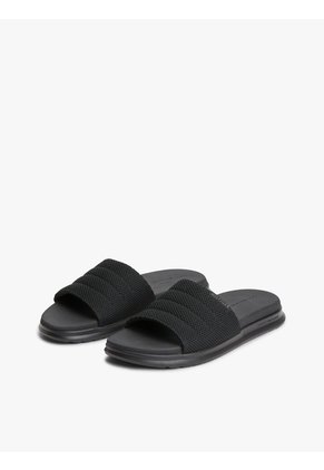 Sandalias Negro De Playa Con Pala Textil Y Suela De Doble Densidad Tommy Hilfiger