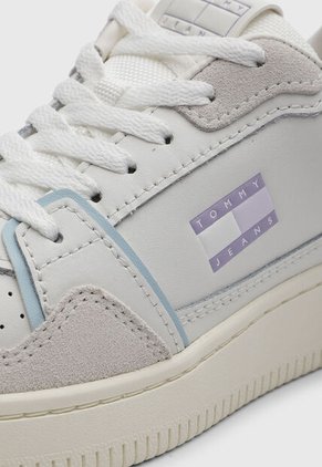 Tenis Lifestyle Tommy Hilfiger Gris Claro