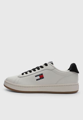 Tenis Casual Tommy Hilfiger Archive '98 Marfil Tommy Hilfiger
