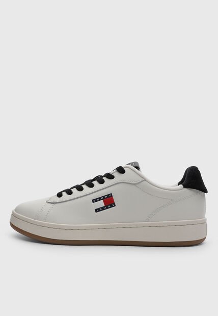 Tenis Casual Tommy Hilfiger Archive '98 Marfil