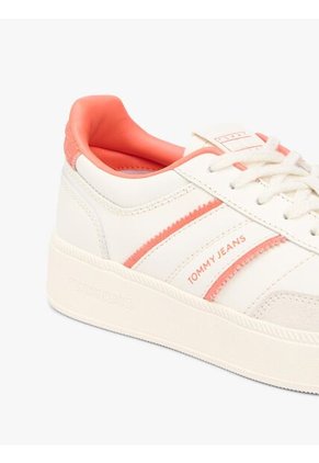 Tenis Beige Flatform Tommy Hilfiger