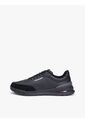 Tenis Negro Retro Runner En Mezcla De Cuero Tommy Hilfiger de Tommy Hilfiger