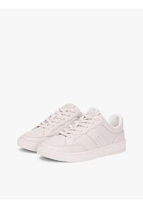 Tenis Beige Con Monograma TH Tommy Hilfiger
