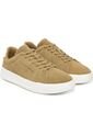 Tenis Khaki Con Diseño Court De Gamuza Tommy Hilfiger de Tommy Hilfiger