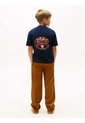 Camiseta Azul Con Logo Gráfico Tommy Hilfiger de Tommy Hilfiger