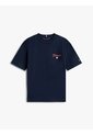 Camiseta Azul Con Logo Gráfico Tommy Hilfiger de Tommy Hilfiger