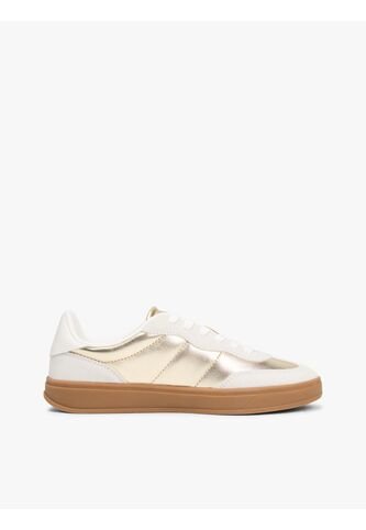 Tenis Amarillo Con Diseño Metálico Tommy Hilfiger Tommy Hilfiger
