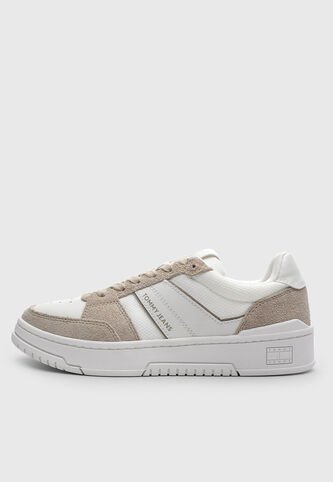 Tenis Lifestyle Tommy Hilfiger Marfil Tommy Hilfiger