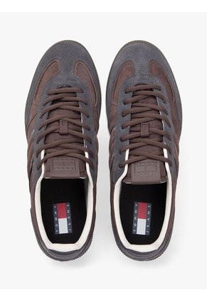 Tenis Negro The Greenwich De Ante Con Logo Tommy Hilfiger