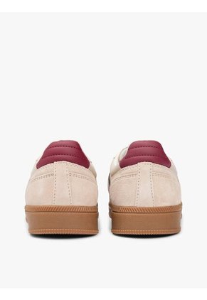 Tenis Beige The Greenwich De Ante Con Logo Tommy Hilfiger