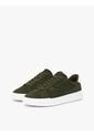 Tenis Verde Con Diseño Court De Gamuza Tommy Hilfiger de Tommy Hilfiger