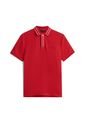 Polo Rojo De Corte Regular Con Logo Tommy Hilfiger de Tommy Hilfiger