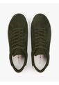 Tenis Verde Con Diseño Court De Gamuza Tommy Hilfiger de Tommy Hilfiger