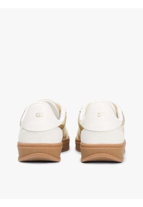 Tenis Amarillo Con Diseño Metálico Tommy Hilfiger