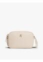 Bolso Beige Cruzado Con Logo Metalizado Tommy Hilfiger de Tommy Hilfiger