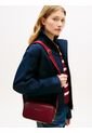 Bolso Rojo Cruzado Essential Con Logo En Bajo Relieve Tommy Hilfiger de Tommy Hilfiger
